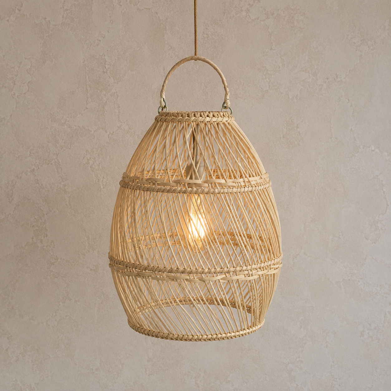 Petite Celina Rattan Pendant Lampshade