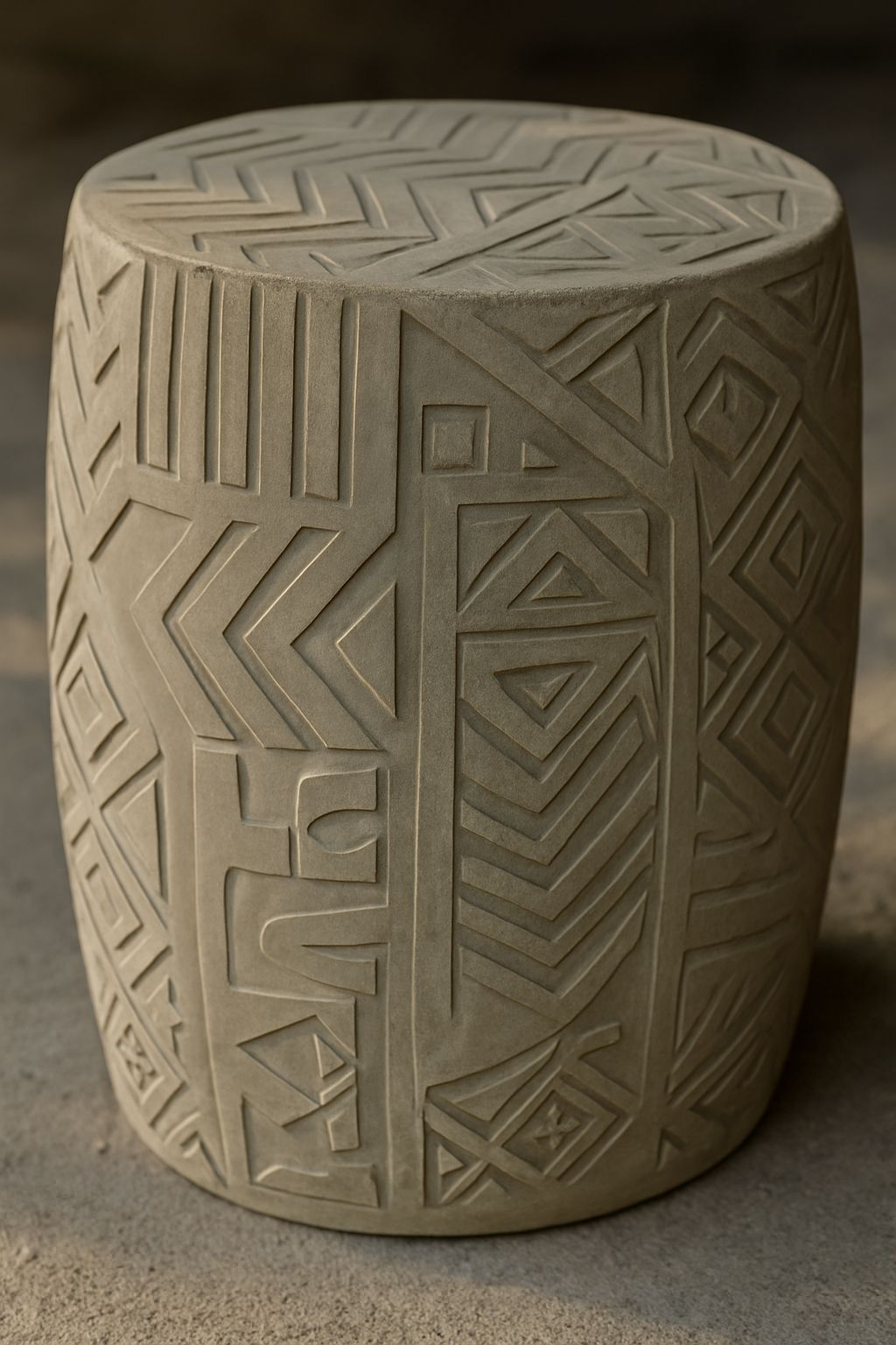 Berry Concreate Stool / Side Table