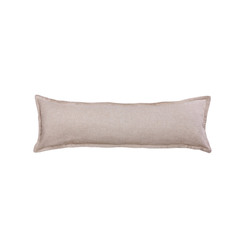 Kalea Natural Linen Pillow Cover