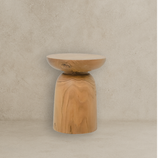 Lima Solid Wood Side Table