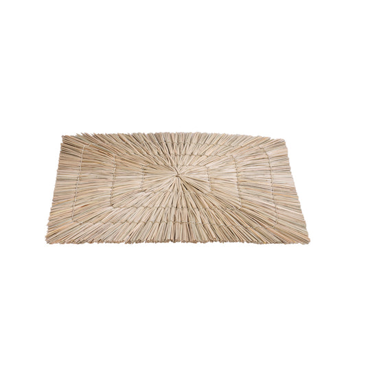 Calista Natural Woven Placemat – Handmade Alang Alang Grass Table Mat