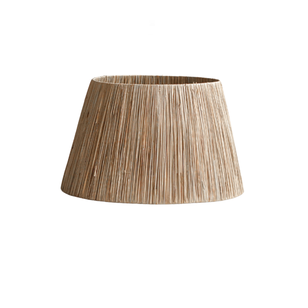 Salwa Tapered Lamp Shade — Handcrafted Natural Fiber