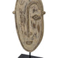Bhima Boho Decorative Wood Mask On Stand