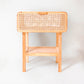 Bedside Table Oslo Rattan Tight Weave