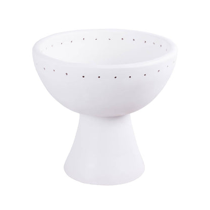 Morocco White Ceramic  Bowl