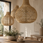 Daxton Mini Handwoven Rattan Pendant Lampshade