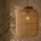 Handwoven Rattan & Wood Nuealla Pendant Light