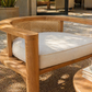 Plumeria Solid Teak Lounge Set – Luxury Outdoor & Indoor Patio Furniture