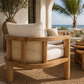 Plumeria Solid Teak Lounge Set – Luxury Outdoor & Indoor Patio Furniture