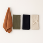 Natural Linen Napkins/Cinnamon – Set of 2 | 18x18 Inch Cloth Table Napkins | Eco-Friendly Dining Table Decor