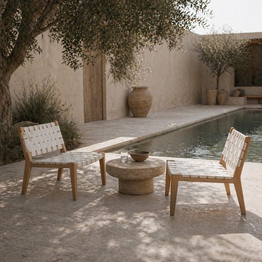 Tasha Leather Relax Chair – Modern Lounge Accent Chair