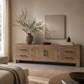 Pascal Recycled Teak TV Dresser –  Sustainable Solid Wood Media Console