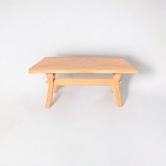 Coffee Table Teak Parquetry