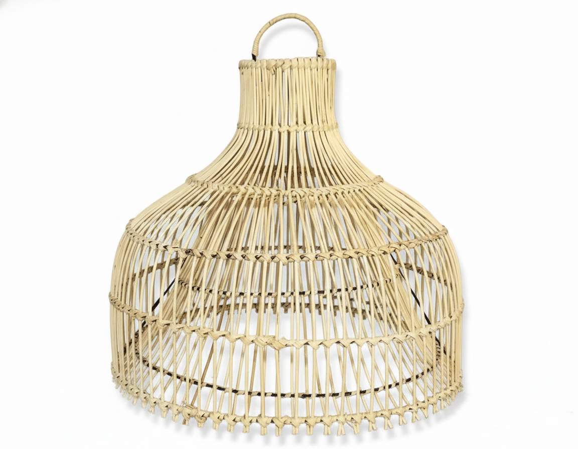 Solara Natural Rattan Pendant Light