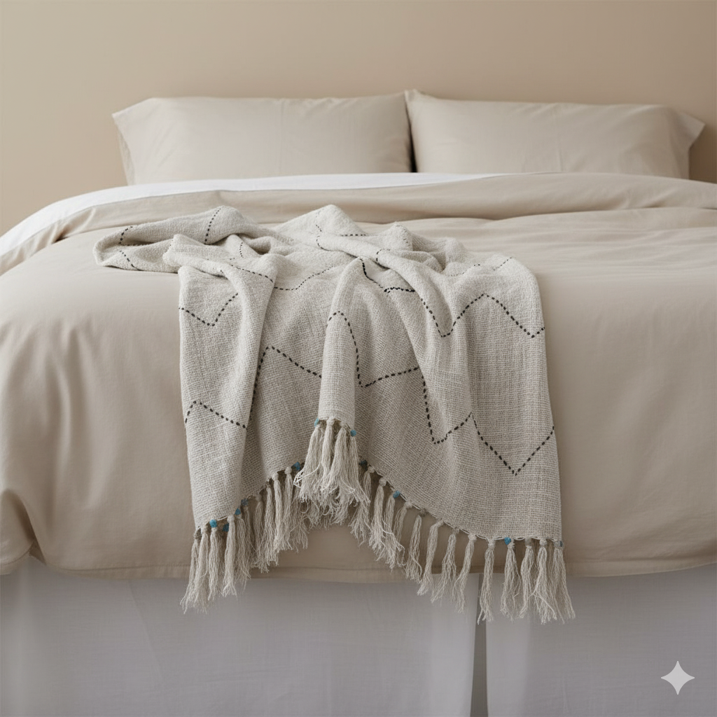 Throw Amara Berber Natural