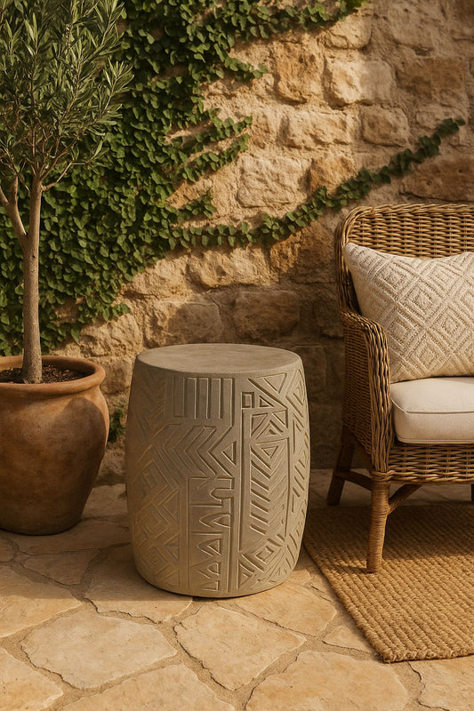 Berry Concreate Stool / Side Table