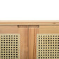 Sideboard Juni Rattan & Teak 4 Door