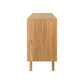 Sideboard Oslo Rattan & Teak 3 Door
