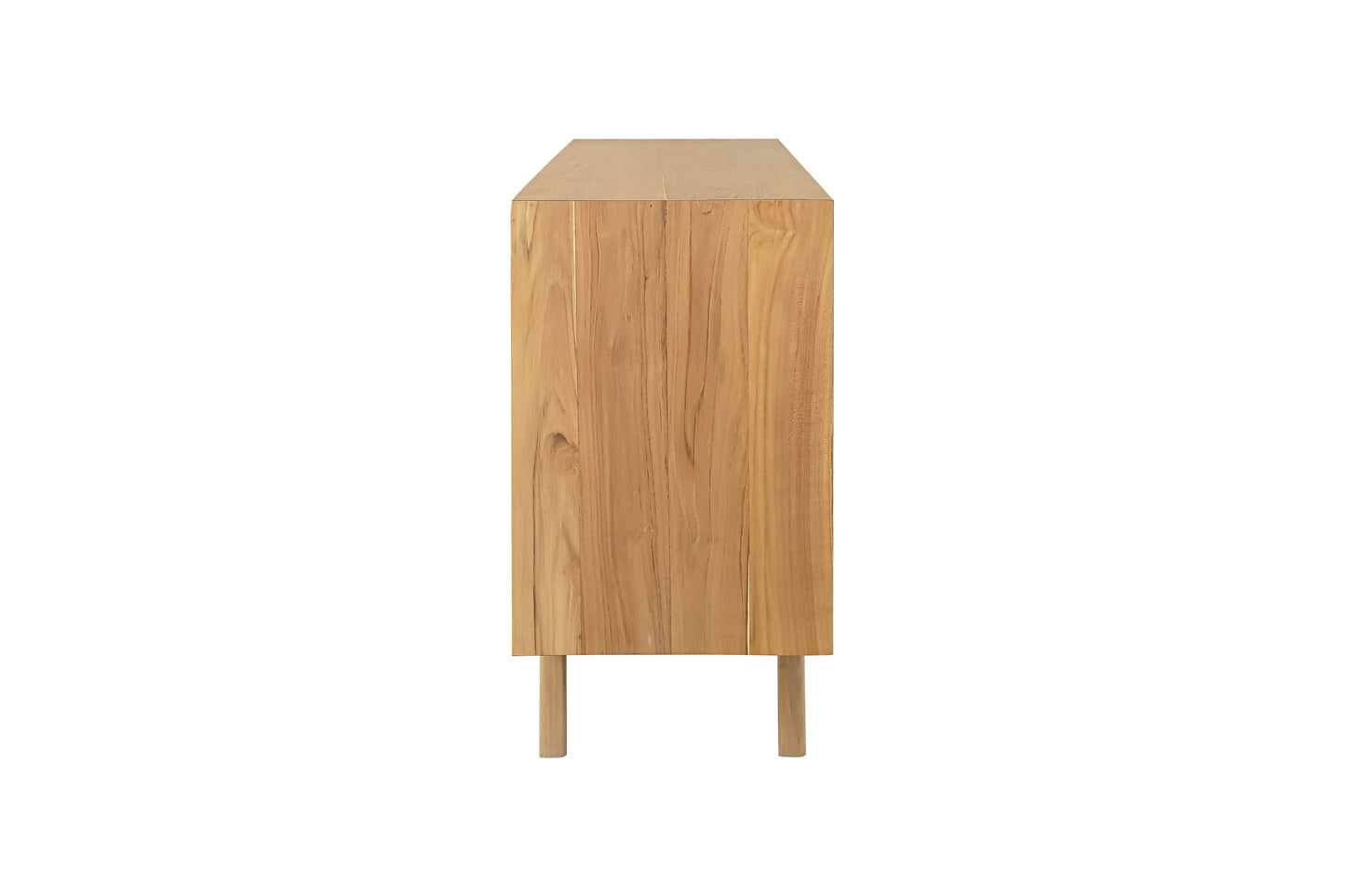 Sideboard Oslo Rattan & Teak 3 Door