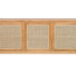 Sideboard Oslo Rattan & Teak 3 Door