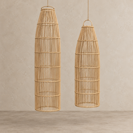 Fisherman Rattan Pendant Lampshade
