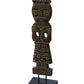 Kiana Tribal Deco on Stand – Suarwood Sculpture with Metal Base