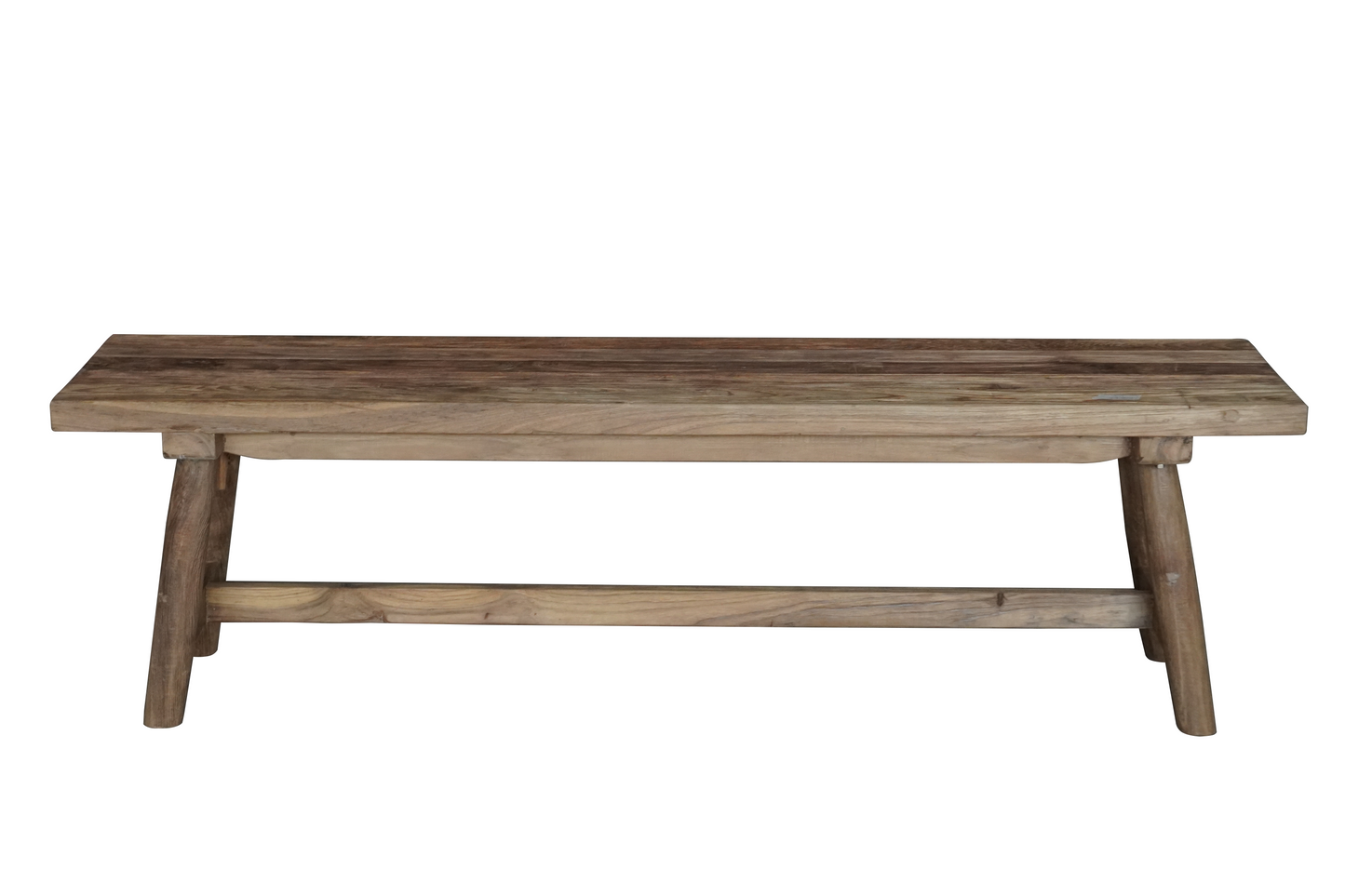 Maeve Solid Wood Bench – 78.7” Handmade Natural Seating