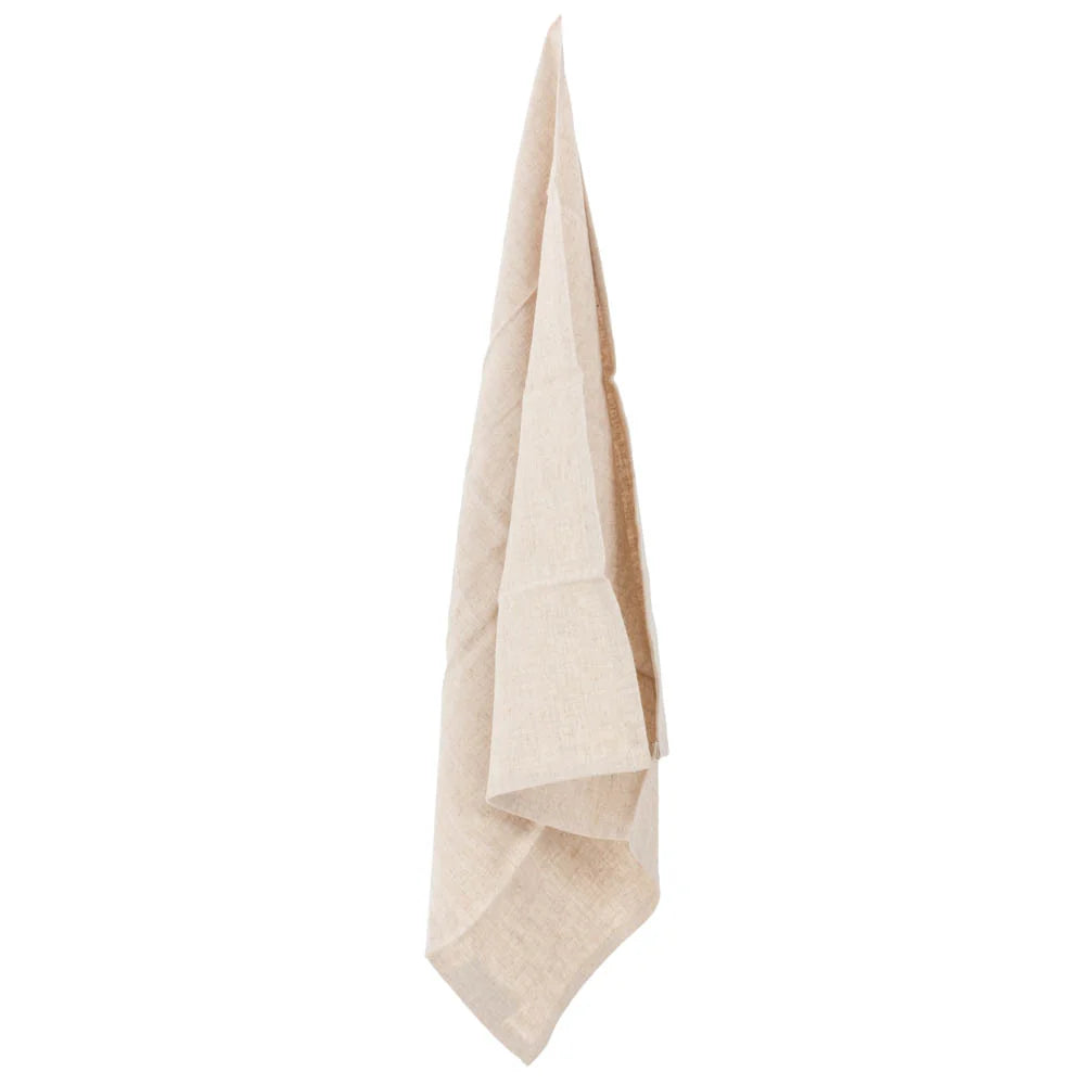 Natural Linen Napkins/Cinnamon – Set of 2 | 18x18 Inch Cloth Table Napkins | Eco-Friendly Dining Table Decor