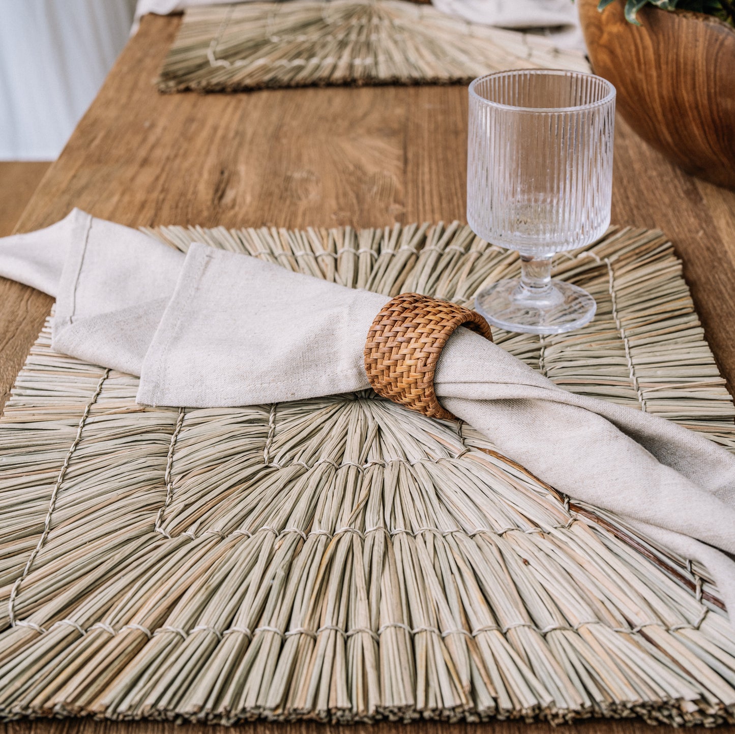 Napkin Bungalow Linen/Natural