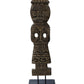 Kiana Tribal Deco on Stand – Suarwood Sculpture with Metal Base