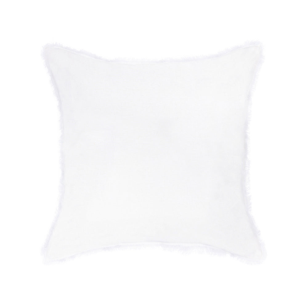 Pillow Cover White Freya Linen Euro
