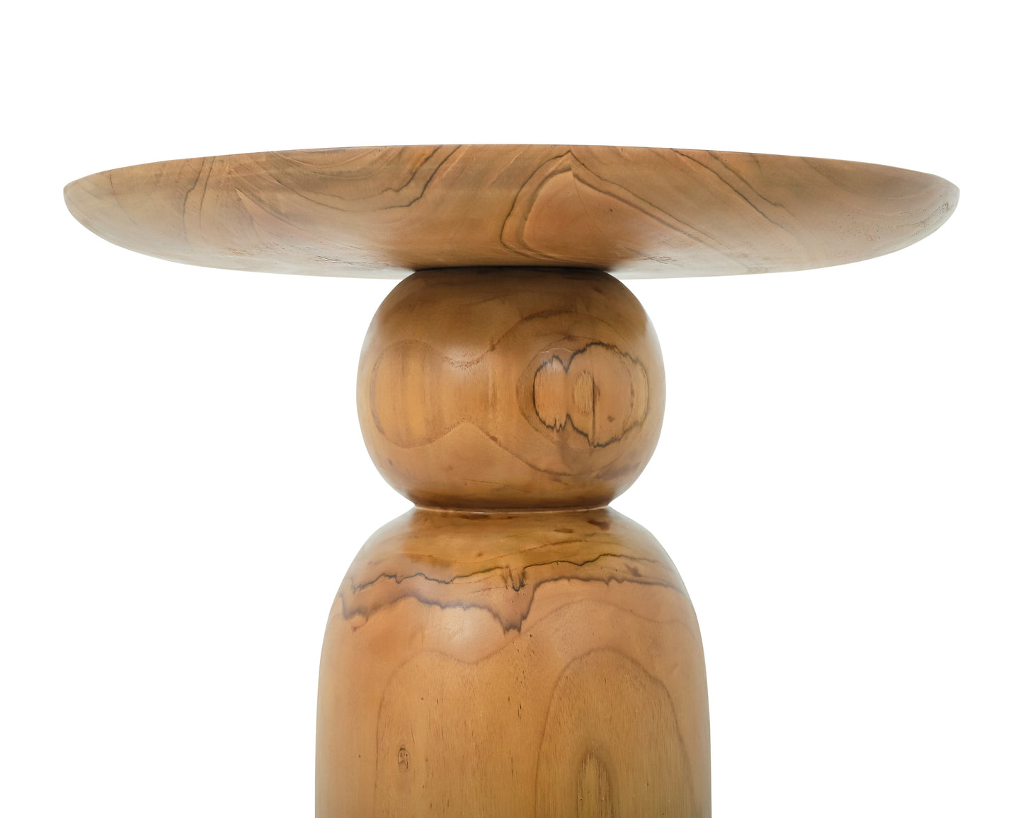 Angelina Solid Wood Decorative Round Table
