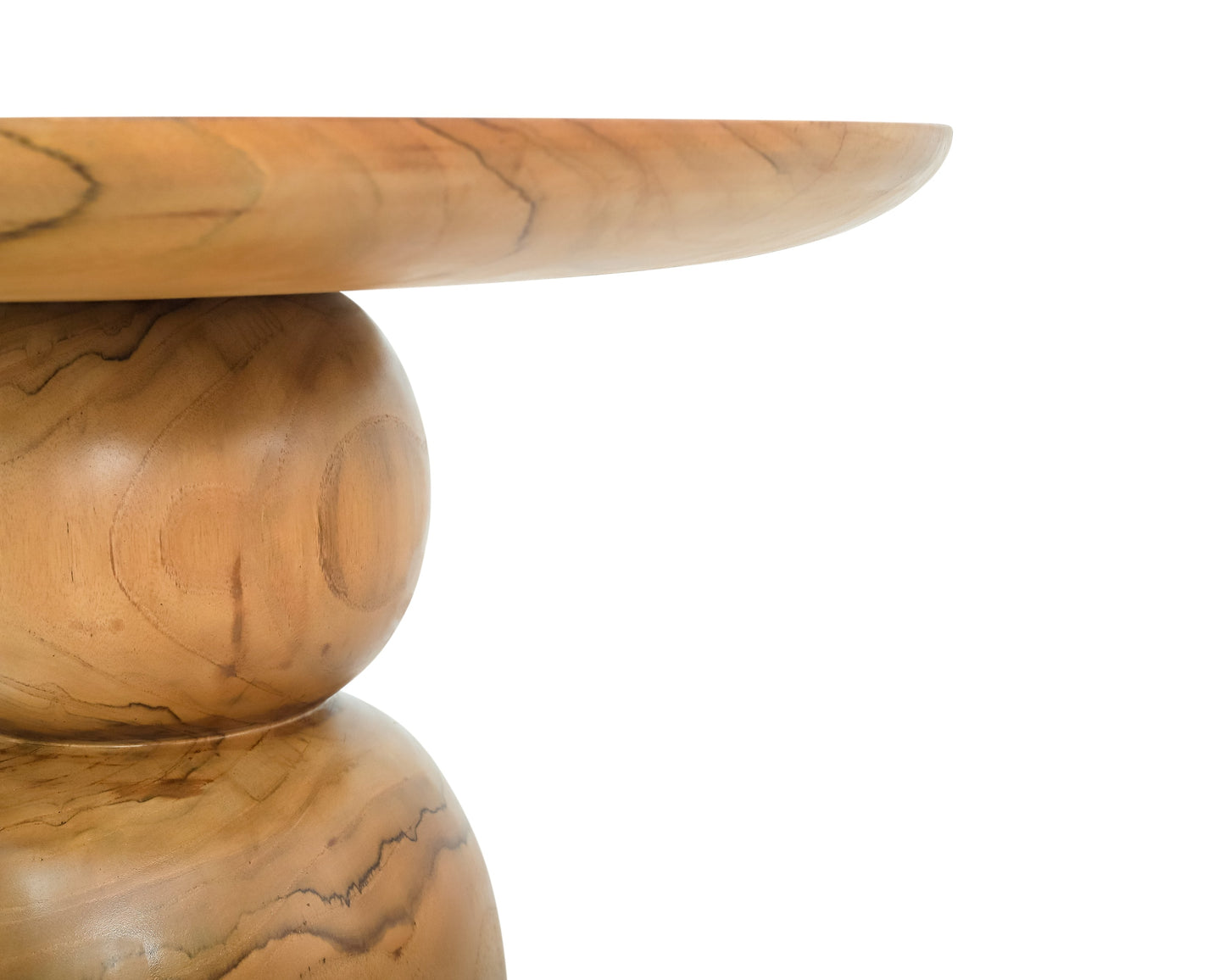Angelina Solid Wood Decorative Round Table