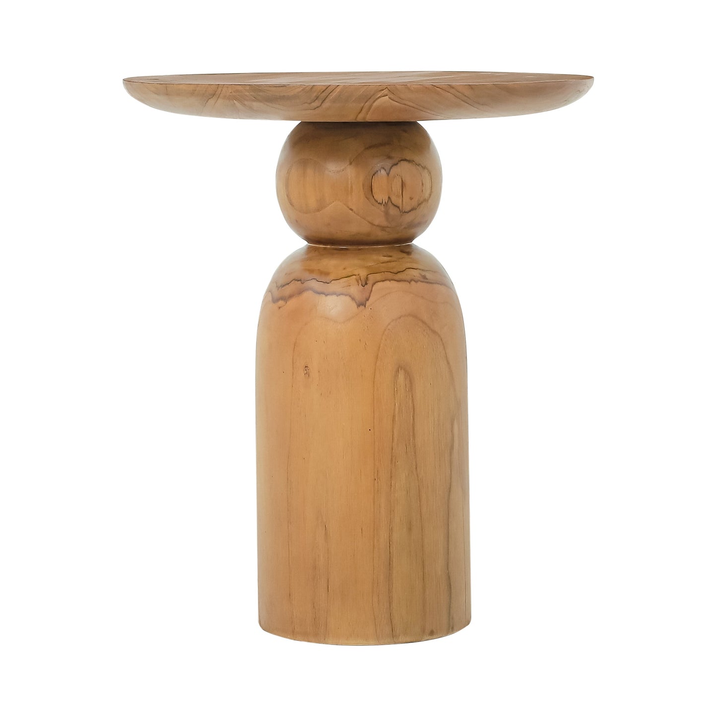 Angelina Solid Wood Decorative Round Table