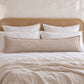 Kalea Natural Linen Lumbar Pillow Cover