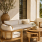 Plumeria Solid Teak Lounge Set – Luxury Outdoor & Indoor Patio Furniture