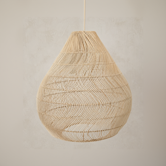Jolina Natural Rattan Pendant Light