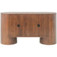 Carver Solid Teak Wood Sideboard 4 doors
